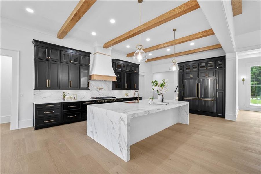 Furnished interior view inside a new home in , Monroe (Image 39).