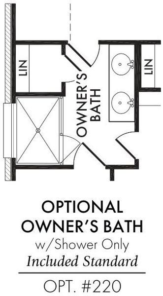 Master Bath – Shower Only Master Bath – Shower Only