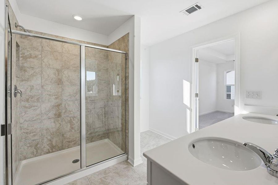 Furnished interior view inside a new home in Falls Creek, Flowery Branch (Image 6).