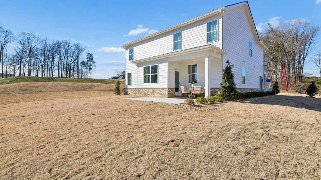 Exterior details and patio area of a home in Pottsview, Smyrna (Image 26).