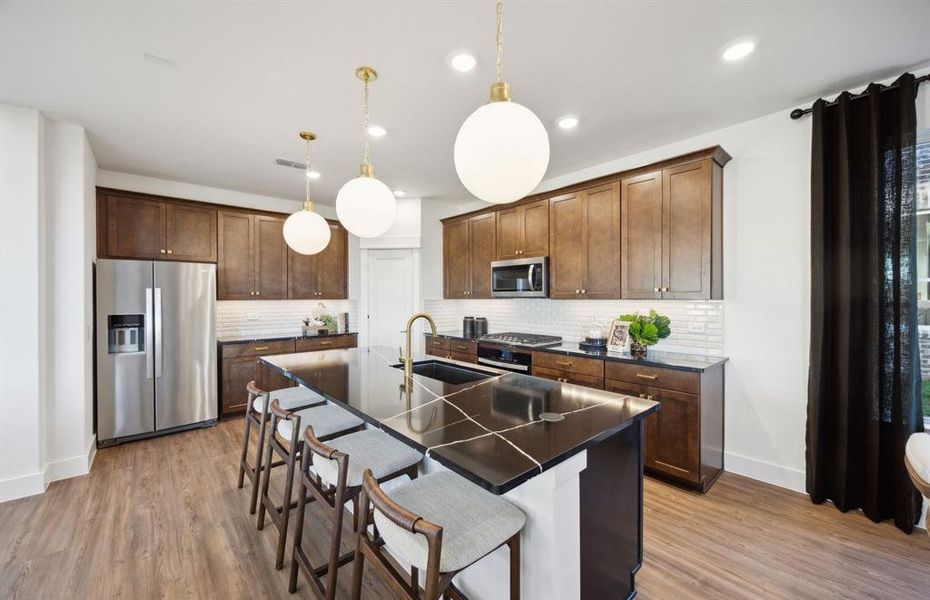 *Model Representation - Abundant cabinet space in kitchen