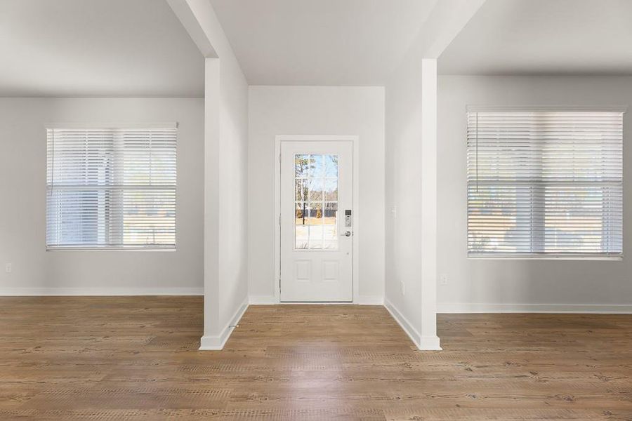 Spacious, unfurnished interior of a new home in Parkview Estates, South Fulton (Image 10). Spacious, unfurnished interior of a new home in Parkview Estates, South Fulton (Image 10).