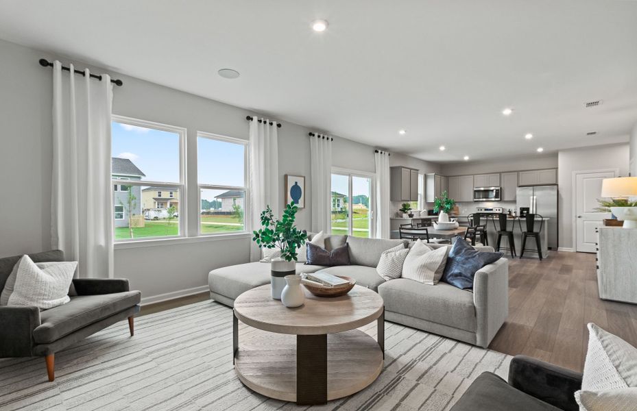 Furnished interior view inside a new home in Avery Ridge, Gainesville (Image 10).