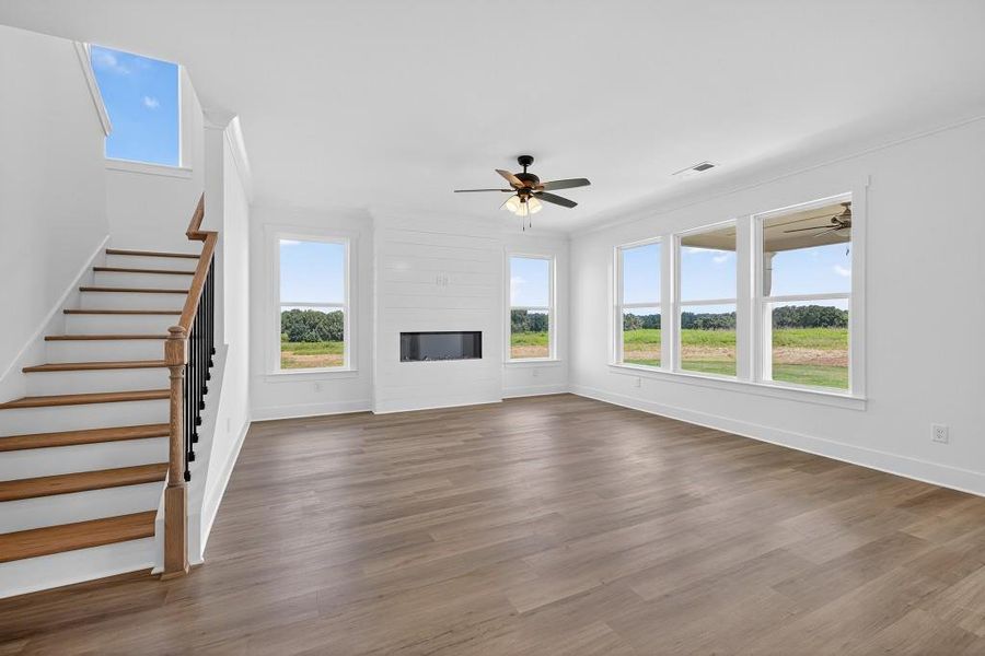Spacious, unfurnished interior of a new home in Magnolia Ridge, Monroe (Image 38).