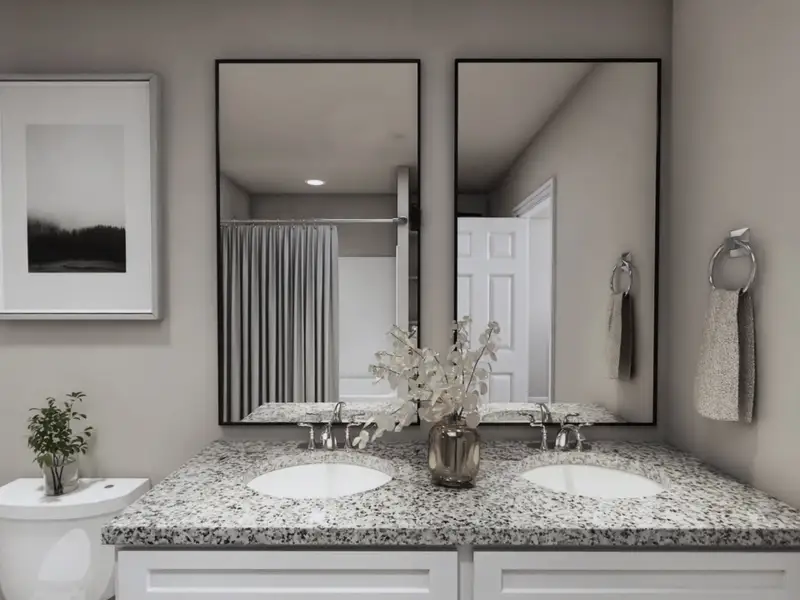 Representative furnished interior of a home built from the Roosevelt by National HomeCorp in Canal Walk, Roanoke Rapids (Image 9).