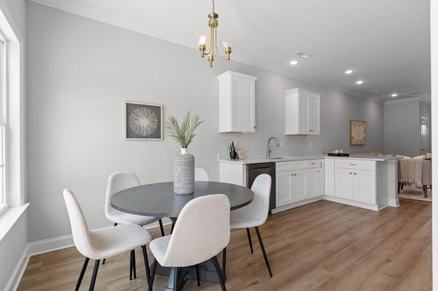 Furnished interior view inside a new home in The Eleuthera, Chattanooga (Image 43).