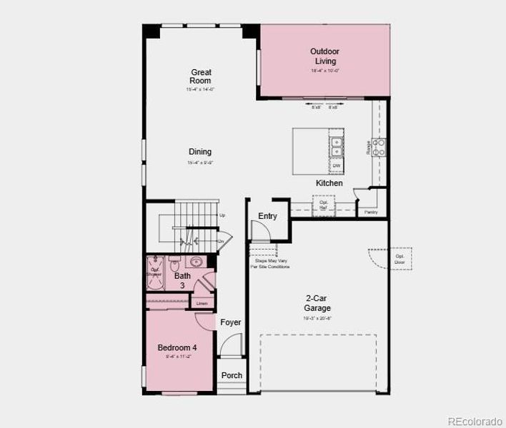Structural options added include: Secondary bedroom in place of flex, full bathroom in place of powder room, shower in place of tub at main level bathroom, 9' full unfinished basement, sliding glass door at kitchen, and outdoor patio. Structural options added include: Secondary bedroom in place of flex, full bathroom in place of powder room, shower in place of tub at main level bathroom, 9' full unfinished basement, sliding glass door at kitchen, and outdoor patio.