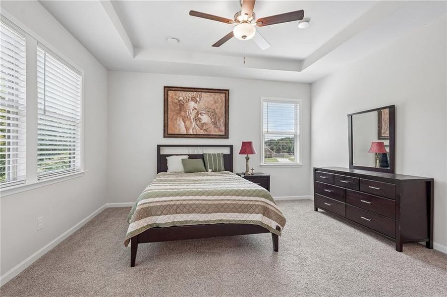 Furnished interior view inside a new home in Haley Station, Canton (Image 7).