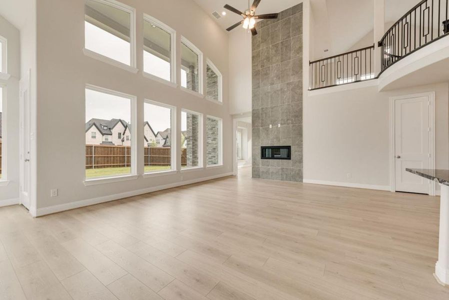 Spacious, unfurnished interior of a new home in Somercrest, Midlothian (Image 20).