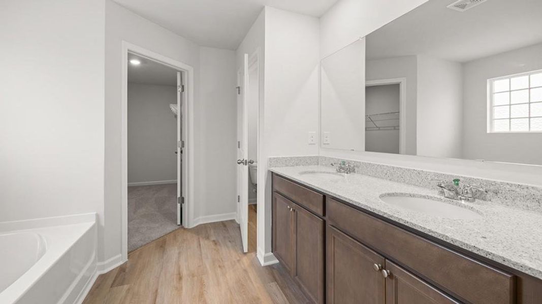 Furnished interior view inside a new home in , Dallas (Image 8).