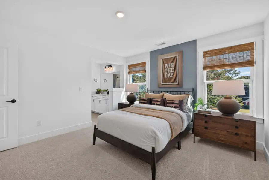 Representative furnished interior of a home built from the Roseland by Pulte Homes in Windsor Court, Fayetteville (Image 16).
