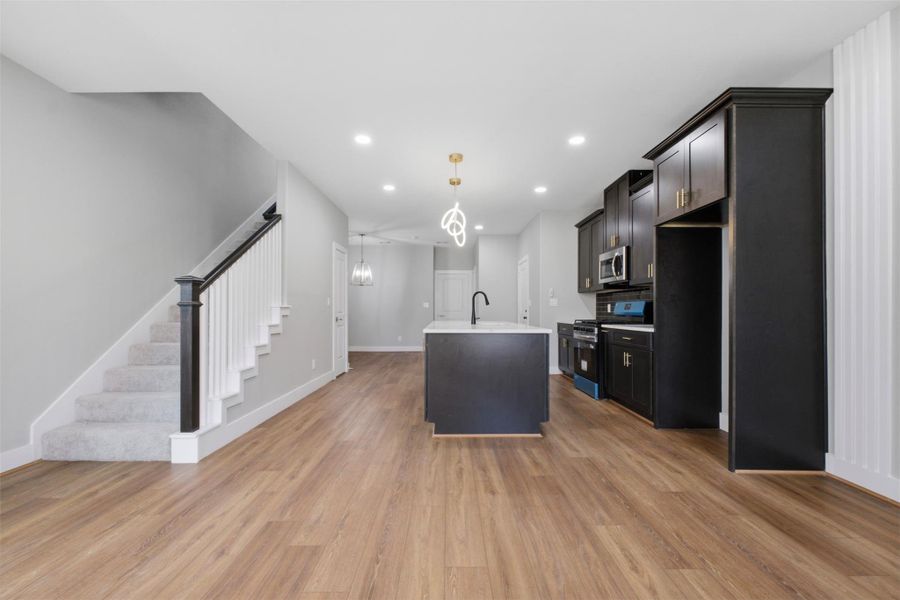Furnished interior view inside a new home in , Houston (Image 8).