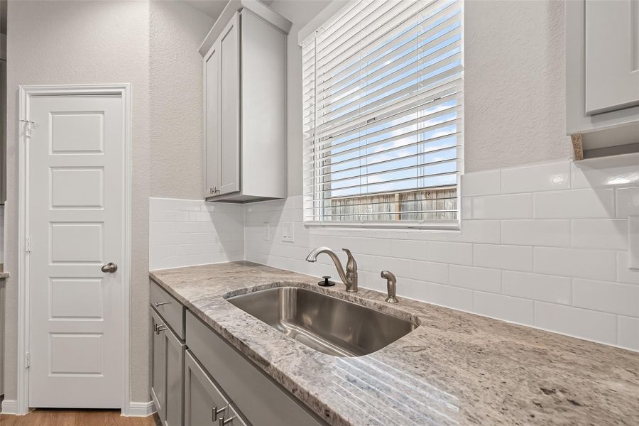 Close-up of interior finishes inside a home in , Brookshire (Image 20).