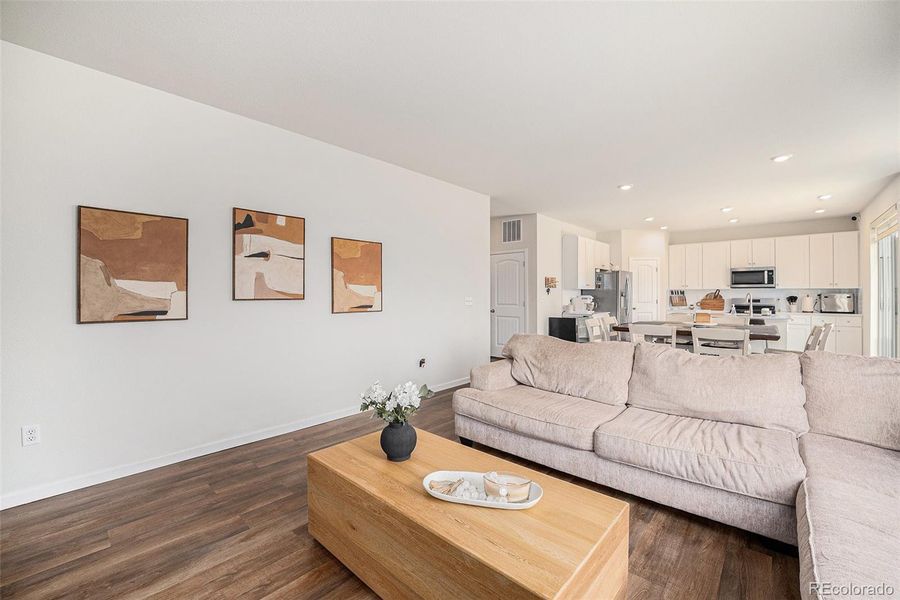 Furnished interior view inside a new home in , Commerce City (Image 9).