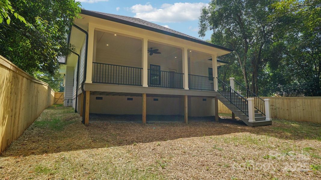 Front exterior of a new home in , Charlotte, NC, highlighting curb appeal (Image 22).