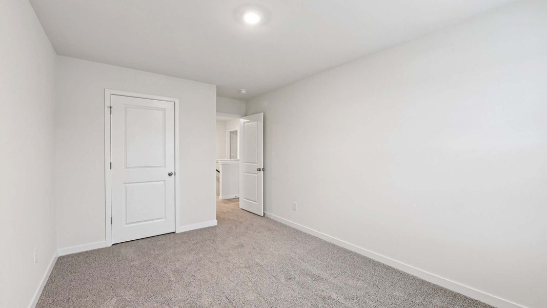 Spacious, unfurnished interior of a new home in Huffman Ridge, Hickory (Image 25). Spacious, unfurnished interior of a new home in Huffman Ridge, Hickory (Image 25).