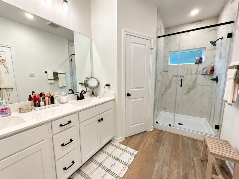Furnished interior view inside a new home in Woodforest, Montgomery (Image 39).