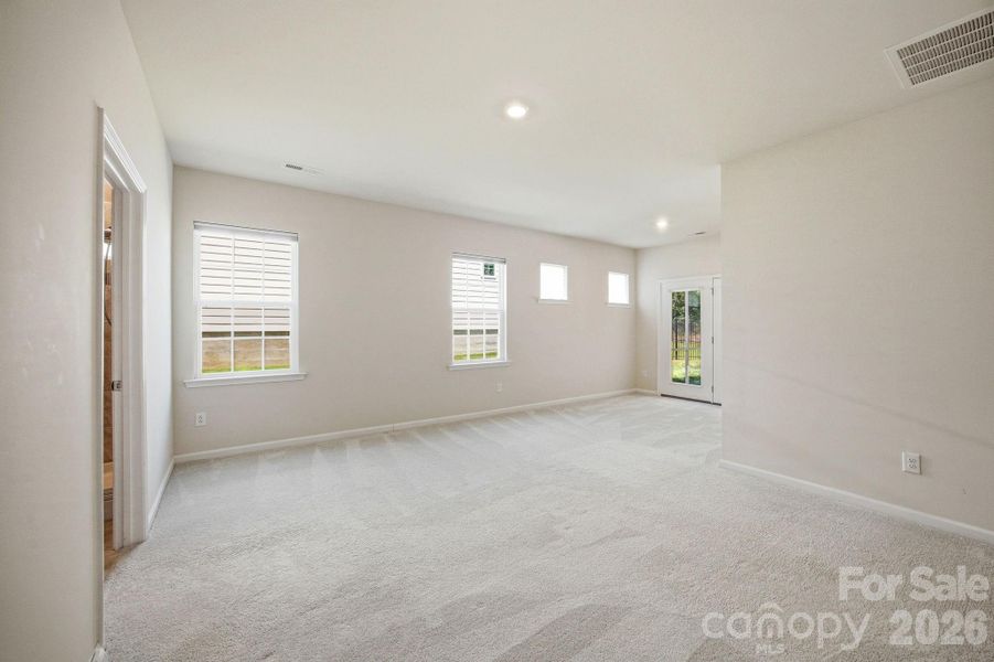 Spacious, unfurnished interior of a new home in Bell Farm, Statesville (Image 19). Spacious, unfurnished interior of a new home in Bell Farm, Statesville (Image 19).