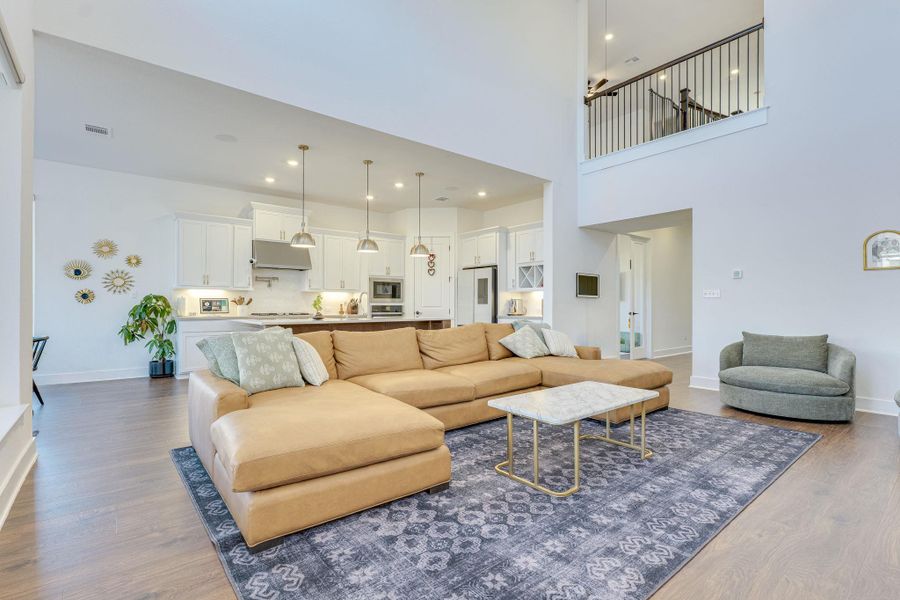 Furnished interior view inside a new home in , Leander (Image 14).