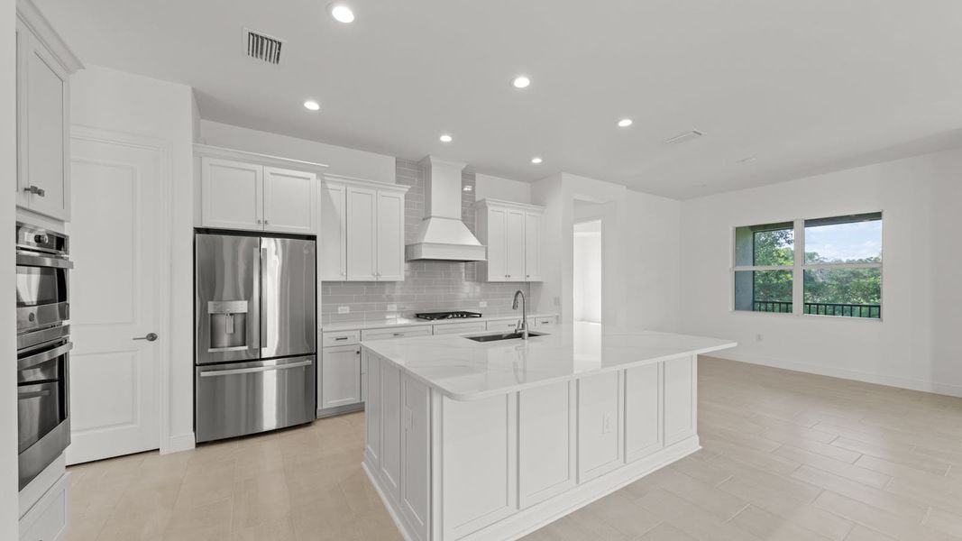 Furnished interior view inside a new home in Verandah Real Estate and Homes for Sale in Fort Myers, FL - Neal Communities, Fort Myers (Image 10).