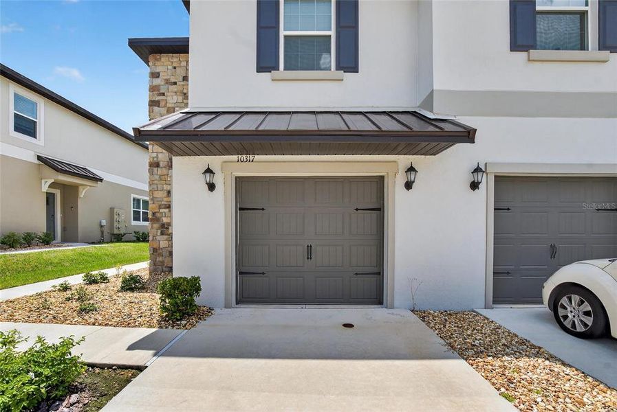 Exterior details and patio area of a home in , San Antonio (Image 3).