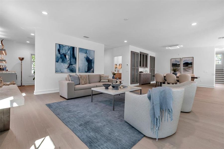 Furnished interior view inside a new home in , Sarasota (Image 7).
