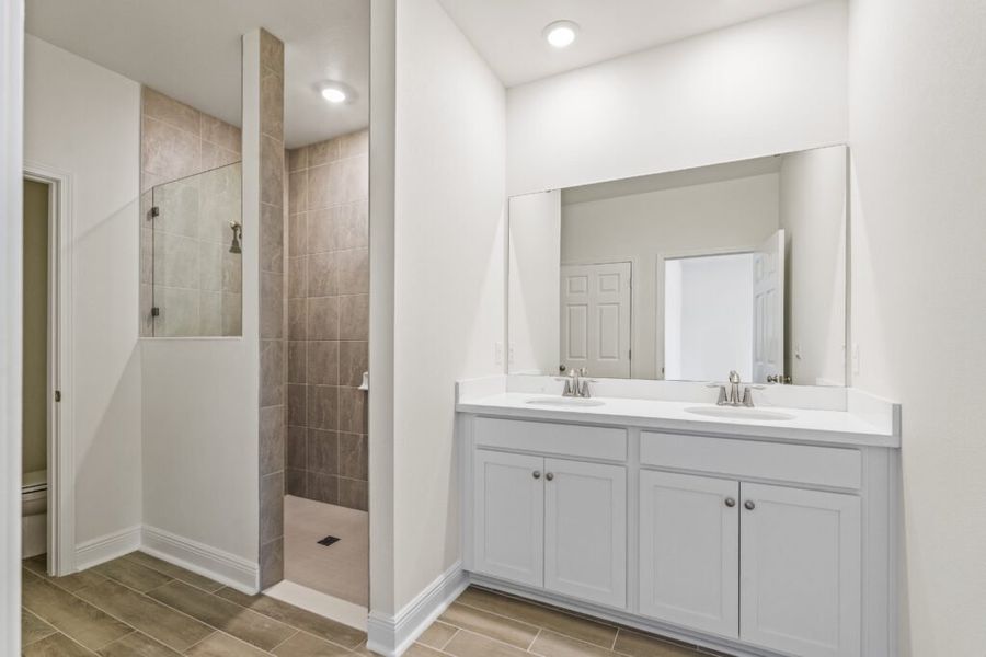 Furnished interior view inside a new home in Natureview, Freeport (Image 6).