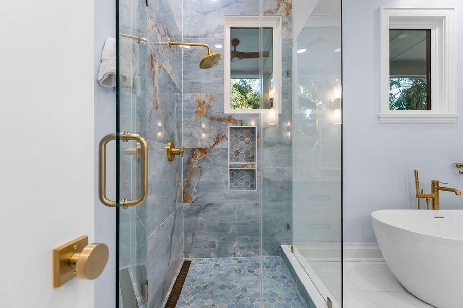 Furnished interior view inside a new home in , Seabrook Island (Image 38).