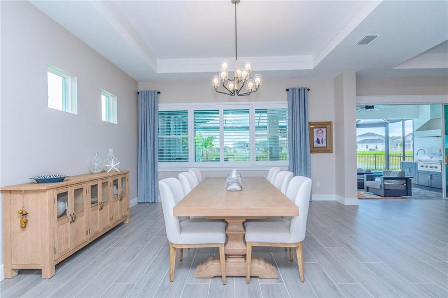 Furnished interior view inside a new home in , San Antonio (Image 13).