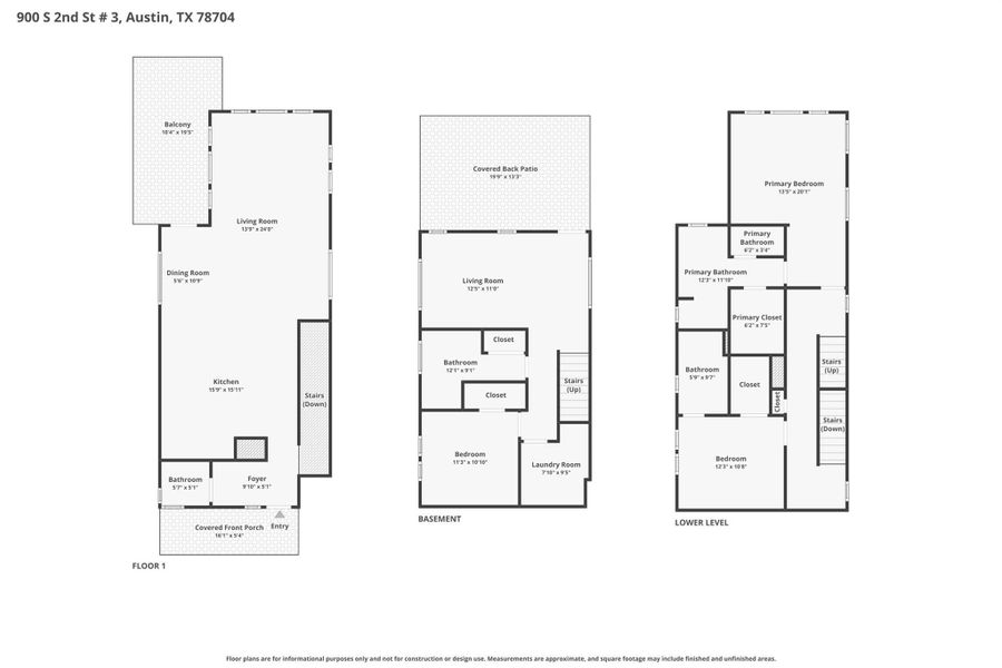 Visualize your future home with a comprehensive layout across three distinct levels. Visualize your future home with a comprehensive layout across three distinct levels.