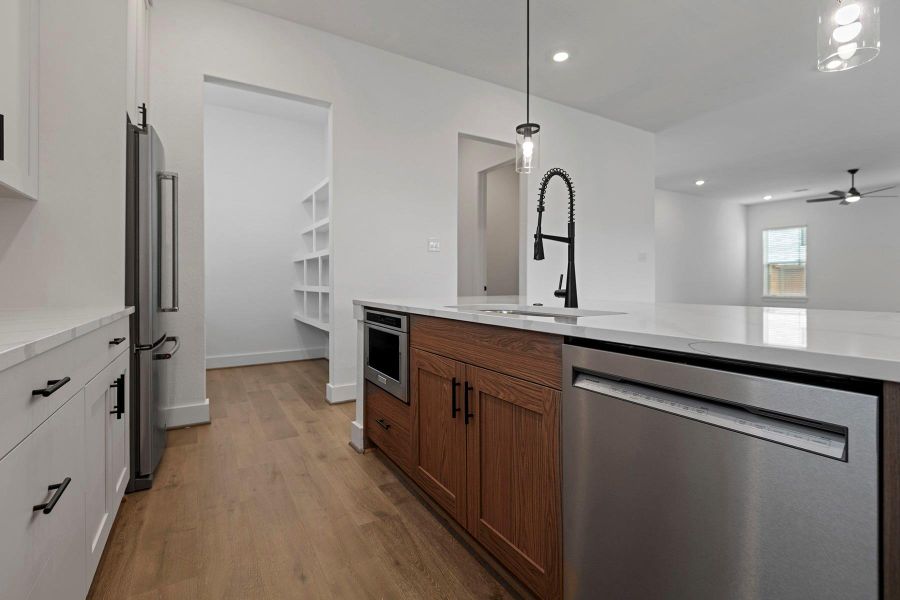 Furnished interior view inside a new home in Hallimore Ranch, Rosenberg (Image 9). Furnished interior view inside a new home in Hallimore Ranch, Rosenberg (Image 9).