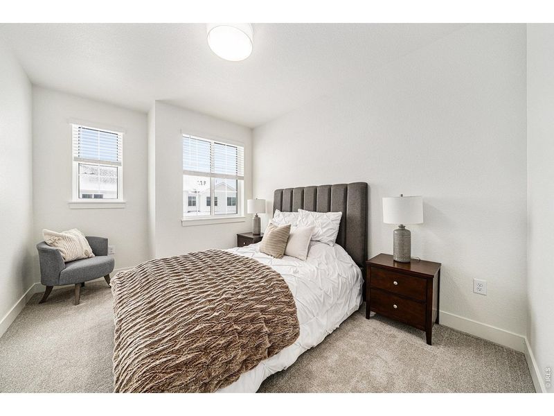 Furnished interior view inside a new home in , Loveland (Image 10). Furnished interior view inside a new home in , Loveland (Image 10).