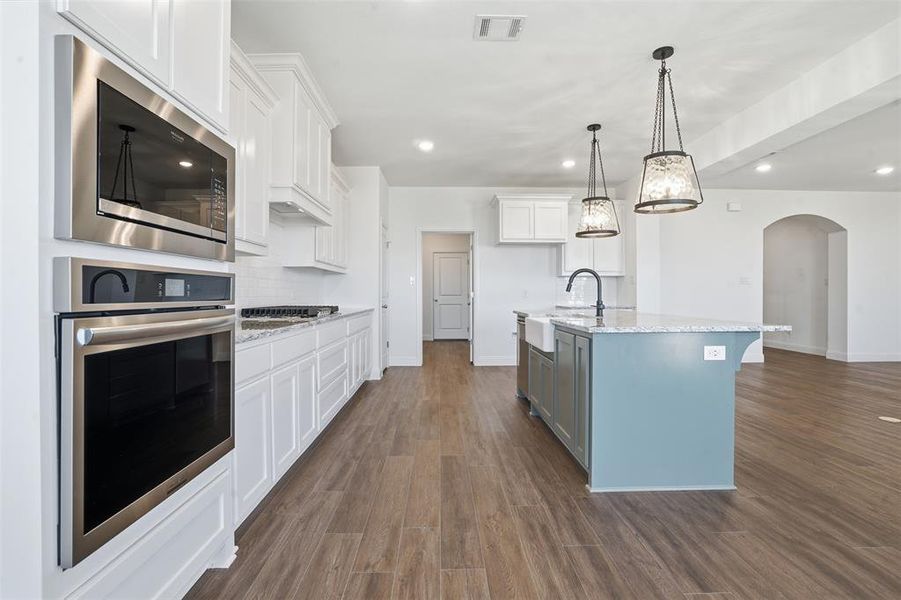 Furnished interior view inside a new home in Wildcat Ridge, Godley (Image 12). Furnished interior view inside a new home in Wildcat Ridge, Godley (Image 12).
