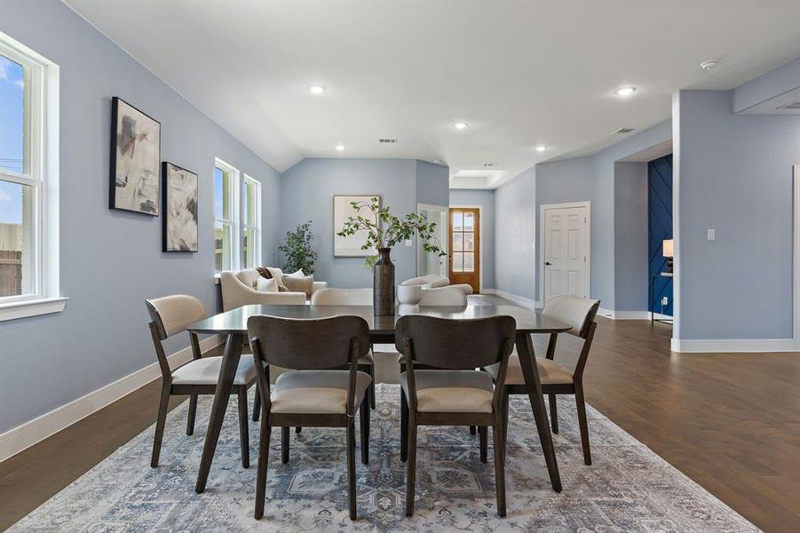 Furnished interior view inside a new home in , DeSoto (Image 17). Furnished interior view inside a new home in , DeSoto (Image 17).