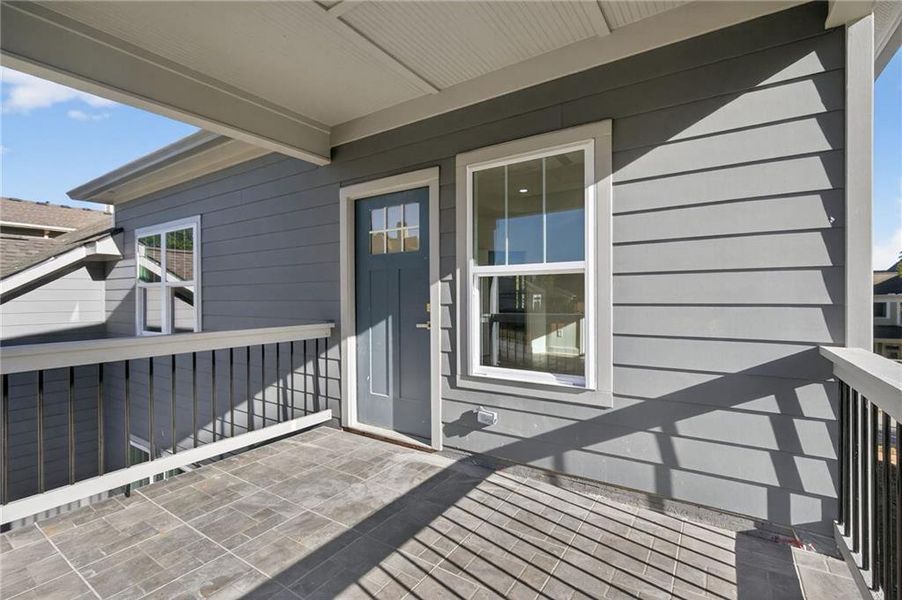 Exterior details and patio area of a home in , Douglasville (Image 25).
