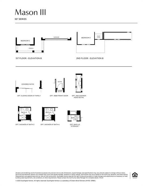 This wonderful home offers elevation B, optional bar ILO storage, slider at family, 3680 front door and so much more!