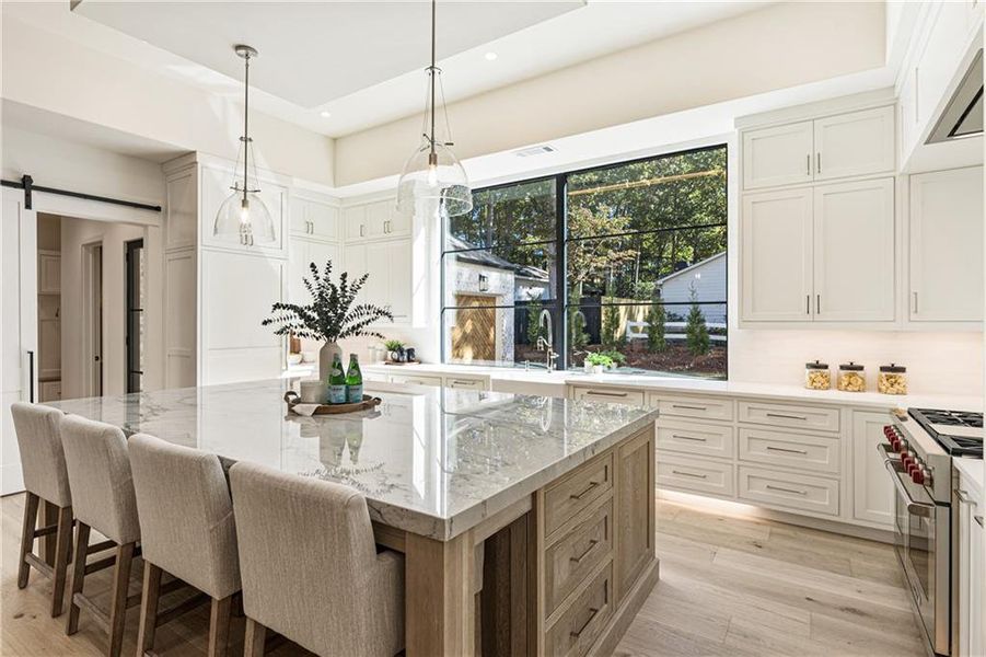 Furnished interior view inside a new home in , Alpharetta (Image 54).