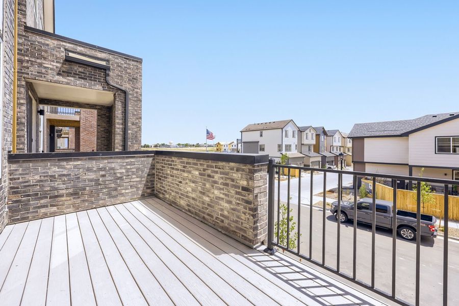 Exterior details and patio area of a home in Uplands, Westminster (Image 2). Exterior details and patio area of a home in Uplands, Westminster (Image 2).
