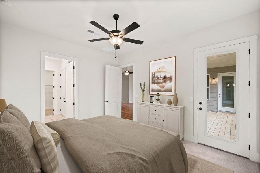 Furnished interior view inside a new home in , Ellijay (Image 8).