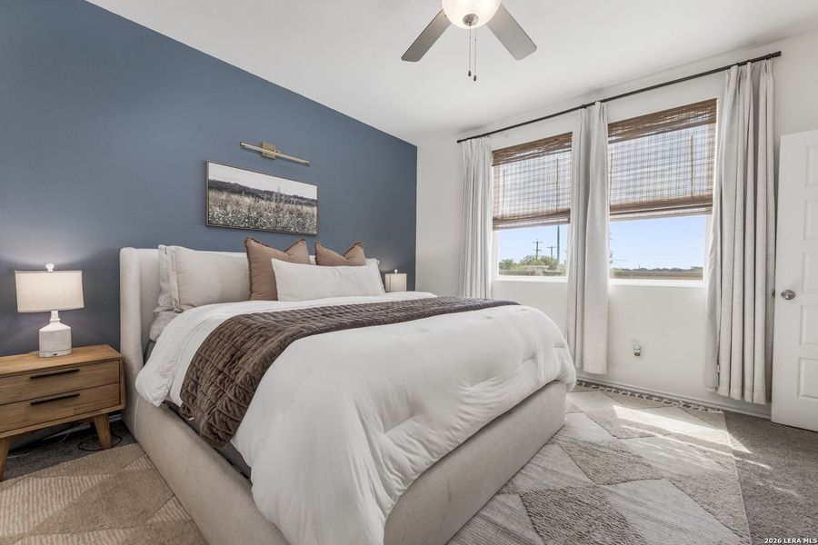 Furnished interior view inside a new home in Applewhite Meadows, San Antonio (Image 14).