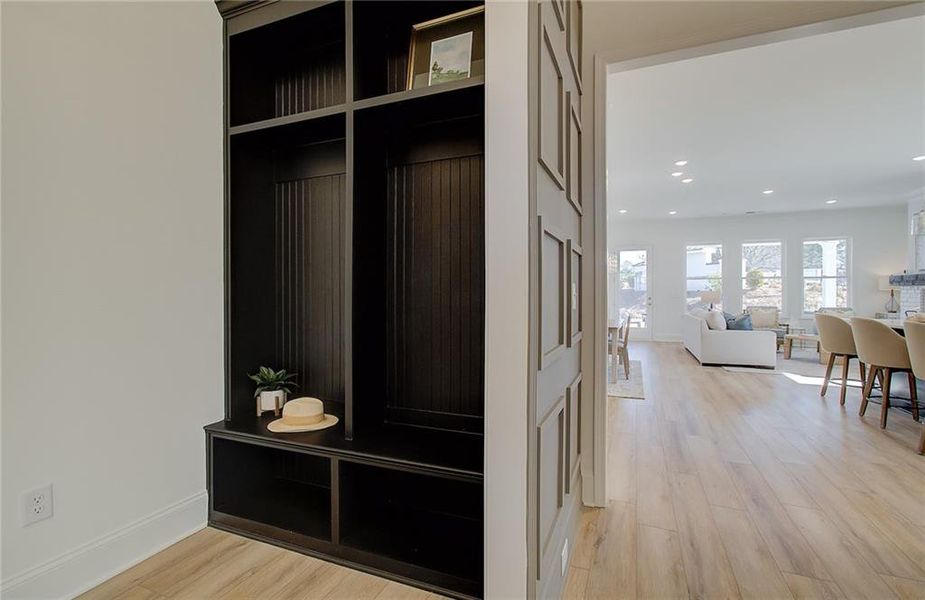 Furnished interior view inside a new home in Courtyards at Traditions, Cumming (Image 17).