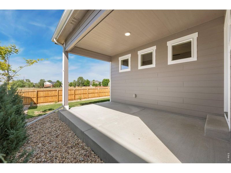 Exterior details and patio area of a home in , Frederick (Image 4). Exterior details and patio area of a home in , Frederick (Image 4).