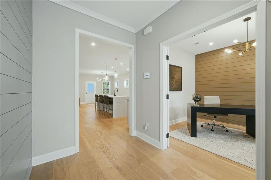 Furnished interior view inside a new home in , Atlanta (Image 5).