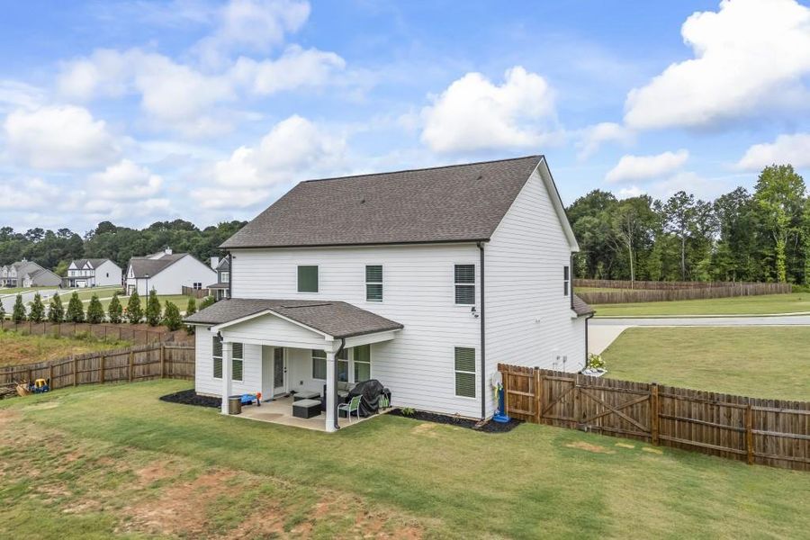 Front exterior of a new home in , Winder, GA, highlighting curb appeal (Image 29).