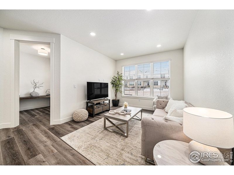 Furnished interior view inside a new home in , Loveland (Image 6).