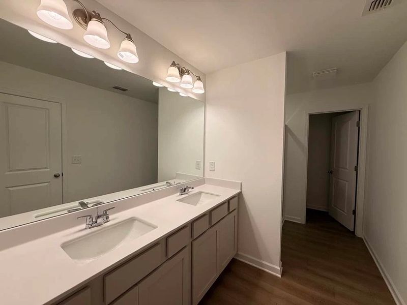 Primary Bathroom featuring Milan Collection Finishes