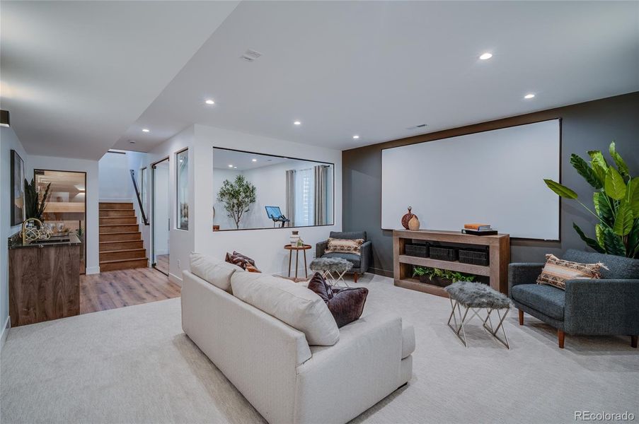 Furnished interior view inside a new home in , Denver (Image 14).