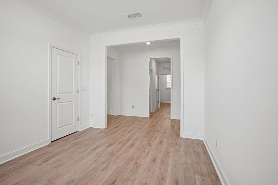 Spacious, unfurnished interior of a new home in Carolina Riverside, Belmont (Image 23).