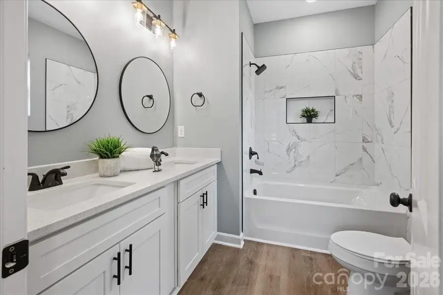 Furnished interior view inside a new home in , Statesville (Image 16).