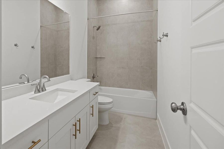 Furnished interior view inside a new home in Sunfield, Buda (Image 15).